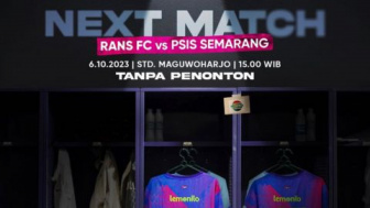 Rans Nusantara FC Lakukan Persiapan Penuh Demi Hadapi PSIS Semarang