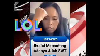 Viral Wanita Ini Tantang Tuhan: Hei Allah, Kalau Sampai...