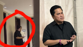 Detik-Detik Ketua Umum PSSI Erick Thohir Lari Ketakutan, Ada Apa?