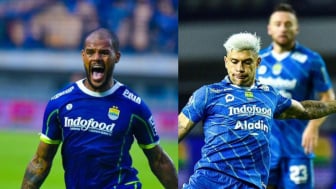 Sesama Striker Persib Bandung, David Da Silva dan Ciro Alves Lebih Mahal Mana?