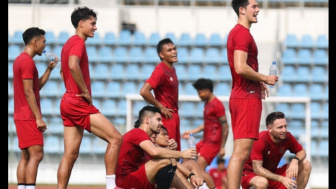 Satu Kaki Timnas Indonesia di Ronde Kedua Kualifikasi Piala Dunia, Waktunya Shin Tae yong Coba Pemain Pelapis