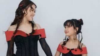 Waduh! Gara-gara Posting Foto Ini Ayu Ting Ting dan Bilqis Disebut Kakak Adik