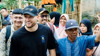 Marc Klok Pemain Persib Bandung Blusukan, Bakal Nyaleg?