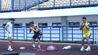 Pemain Persib Bandung Daisuke Sato dan Reky Rahayu Jalani Masa Pemulihan Pasca Cedera