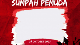 15 Link Twibbon Hari Sumpah Pemuda 2023 Desain Terkeren, Tinggal Pasang