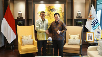 Prabowo Telah Resmi Meminang Gibran, Bagaimana Perasaan Erick Thohir dan Sandiaga Uno?