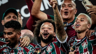 Raih 5 Trofi Liga Champions Eropa, Kini Marcelo Torehkan Sejarah Baru Fluminense Dengan Trofi Liga Champions Amerika Selatan