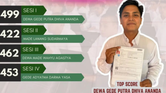 Hebat! Top Rank SKD CPNS 2023 Kemenkumham Bali Capai Nilai 499