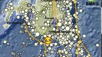 Gempa Bumi 6,9 M Guncang Kepulauan Sangihe, Sulawesi Utara