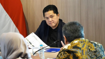 Posting Toilet Aestetik, Erick Thohir Dirujak Warganet soal Rumput Jakarta International Stadium (JIS)