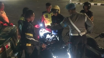 Razia! 10 Sepeda Motor Brong Diamankan Polsek Gianyar