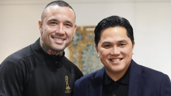 Buka Suara soal Radja Nainggolan Gabung Bhayangkara FC, Erick Thohir Pede Liga 1 Jadi Terbaik di Asia Tenggara