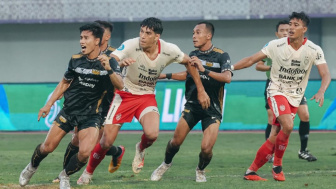 Tanpa Beban, Bali United Beri Kesempatan Pada Pemain yang Minim Menit Bermain