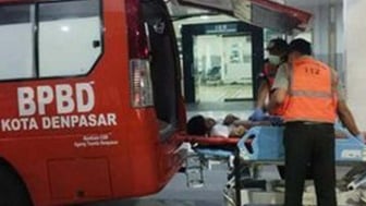 Pria Asal Jembrana Alami Kecelakaan di Denpasar, Langsung Dievakuasi ke RSUD Wangaya