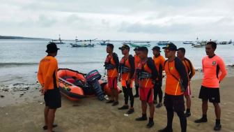 Seorang Buruh Bangunan Asal Jawa Tengah Terseret Arus di Pantai Pererenan Bali