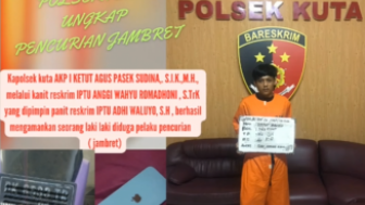 Polsek Kuta Berhasil Tangkap DPO yang Rampok WNA hingga Merugi Rp 14 Juta