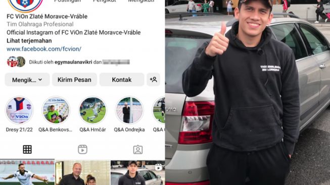 Gara-gara Egy Maulana, Follower Instagram Klub FC ViOn Melonjak 1.000 Persen, Lampaui Jumlah Penduduk