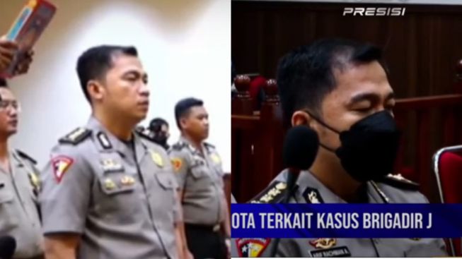 Di Sidang Etik, AKBP Arif Rachman Arifin, Bapak Ojol Anak Buah Ferdy Sambo Pejamkan Mata