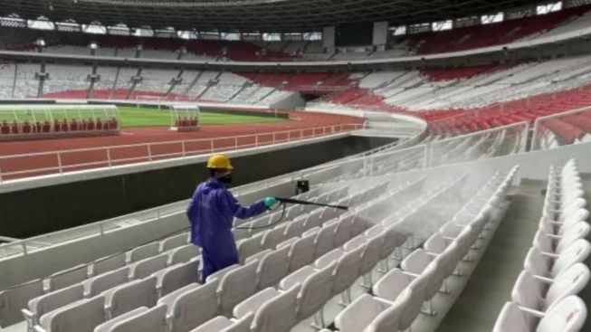 Jokowi Inginkan Stadion Liga 1 Berstandar GBK, 15 Menit Dibuka 80 Ribu Suporter Bisa Keluar