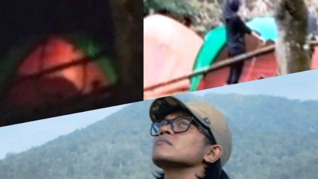 Video 'Hohohihe' saat Camping Viral di Twitter, Keluar Cewek Berhijab Hitam, Dzawin Nur Beri Komentar Kocak