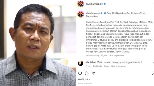 Sebut Gas Air Mata Tak Mematikan, Prof Made Gelgel Pernah Buat Arak Obat Covid-19, Ahli Kasus Munir-Kopi Sianida