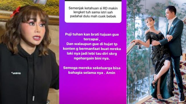 Sejak Ketahuan Selingkuh RD Makin Lengket dengan Istri Sah, Denise Chariesta Sebut Tujuan Tercapai!