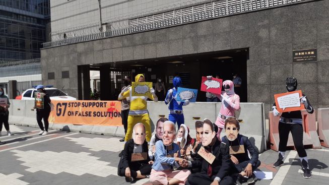 Apa Kaitan Power Rangers dengan Negara G7 Dalam Aksi Sumpah Pemuda?