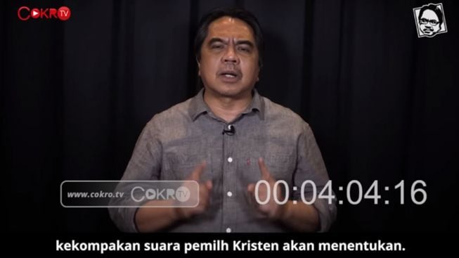 Ade Armando Bilang Anies Menang jika Umat Kristen Terbelah, Rudi Valinka: Ada Pergeseran di Kepala