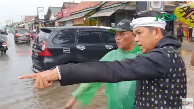 Kang Dedi Mulyadi Dapat Keluhan Banjir, Sarankan Bongkar Area Ini, 'Saya Bukan Bupati Lagi'
