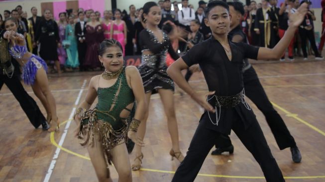 Keren! Cabor Dance Sport Sumbang Dua Medali Emas Untuk Tabanan pada Porprov Bali VX