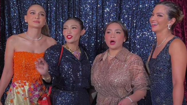 Auto Mental, Ayu Dewi Posting Foto Bareng Luna Maya dan Nagita Slavina