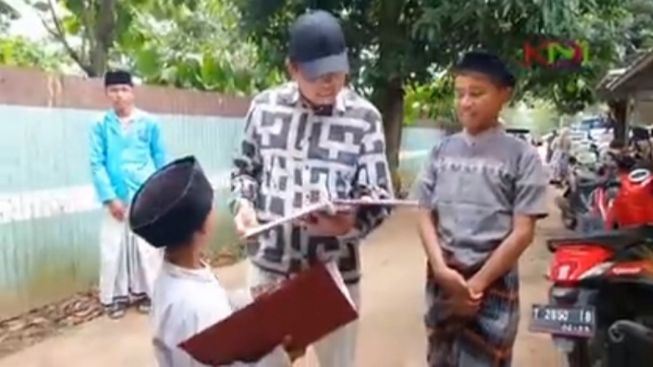 Jemput Keempat Anak Asuhnya di Salah Satu Pondok Lembur Pakuan, Dedi Mulyadi Bertemu Egiansyah: "Kangen, Bapak"