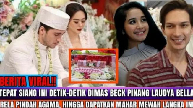 Viral Laudya Cynthia Bella Mantap Pindah Agama demi Menikah dengan Dimas Beck, Cek Faktanya