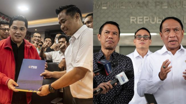 Menteri BUMN Erick Thohir & Menpora Zainudin Amali di Bursa Pemilihan Ketum PSSI, Bersaing atau Duet?