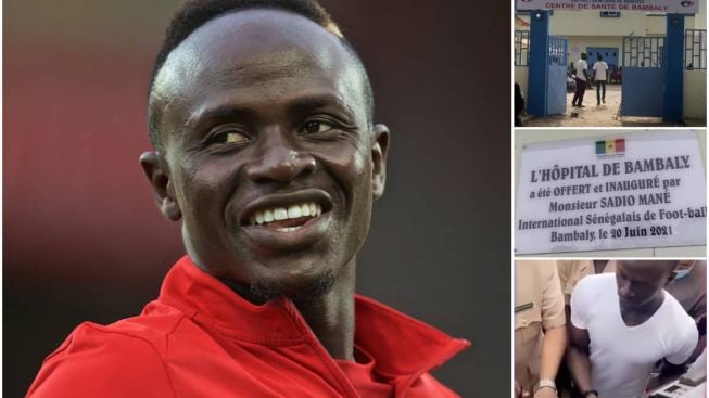 Wow! Cerita Sadio Mane Bantu Pembangunan Tanah Kelahirannya, Bangun Rumah Sakit Rp8 M