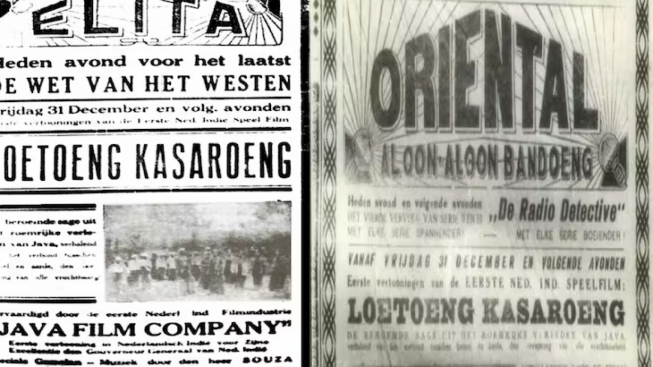 Sejarah, Inilah Film Pertama Buatan Indonesia, Diputar Perdana Tahun 1926