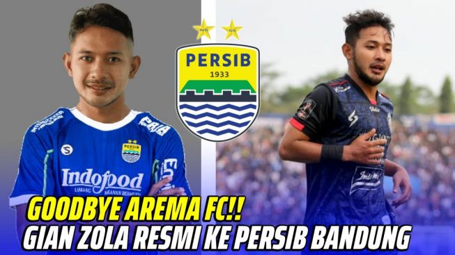 CEK FAKTA: Goodbye Arema FC, Gian Zola Resmi Bergabung Persib Bandung? Netizen: Duet Beckham Putra