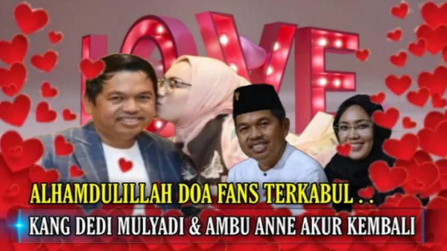 CEK FAKTA: Jelang Putusan Cerai, Kang Dedi Mulyadi dan Ambu Anne Akur Kembali!