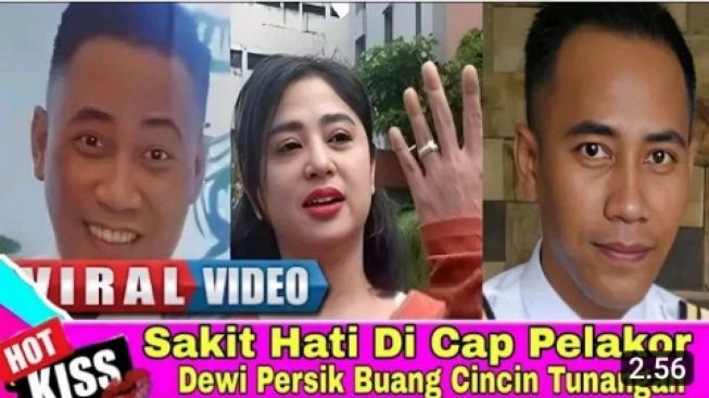 Cek Fakta: Rully Masih Punya Istri Sah, Dewi Perssik Buang Cincin Tunangan Sebab Sakit Hati Dicap Pelakor, Benarkah?