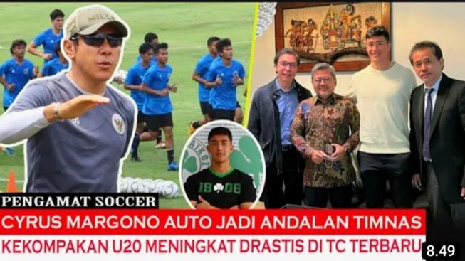 CEK FAKTA: Tanpa Naturalisasi, Cyrus Margono Kiper Panathinaikos Bela Timnas Indonesia?