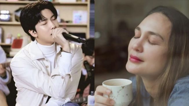 Luna Maya Komen Calon Bayi Song Joong-ki, Netizen: Lucuan Juga Bayi Kakak & RM