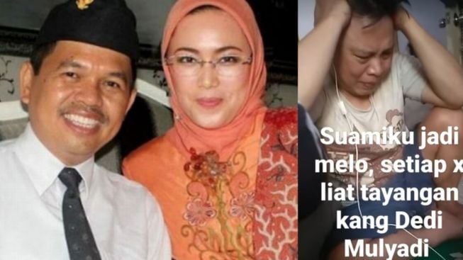 Viral Seorang Lelaki Mellow, Sedih Nonton Konten Kang Dedi Mulyadi, Kini Resmi Cerai dengan Ambu Anne