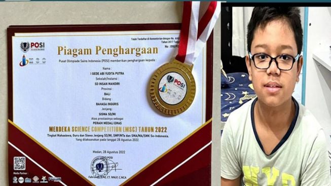 Abi Sabet Emas Lomba Matematika Nasional Jadi Kado Manis Dua Tahun Kepemimpinan Dana-Dipa