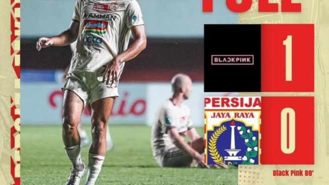 Blackpink 1-0 Persija Jakarta, Laga Kontra Persib Bandung Ditunda Gegara Konser, Warganet Sebut Tamparan Keras Buat PT LIB