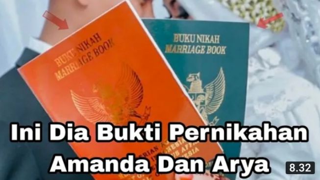 CEK FAKTA: Bukti Buku Nikah Atas Nama Arya Saloka dan Amanda Manopo di KUA, Benarkah?