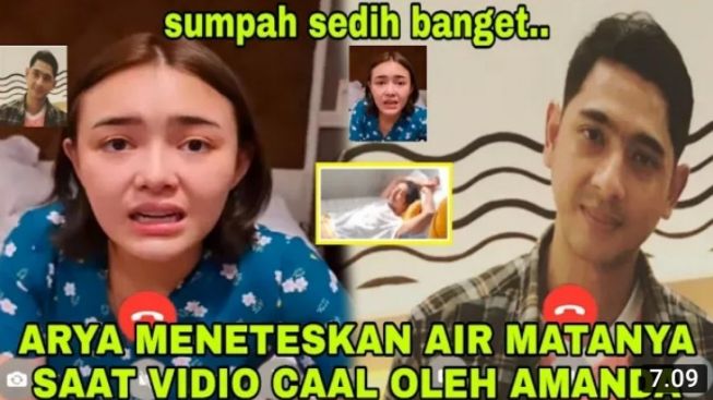 CEK FAKTA: Arya Saloka Curhat dengan Amanda Manopo Tentang Penyakit yang Diderita, Benarkah?