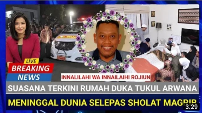 CEK FAKTA: Live Suasana Terkini Rumah Duka Tukul Arwana, Almarhum Meninggal Dunia Selepas Sholat Magrib