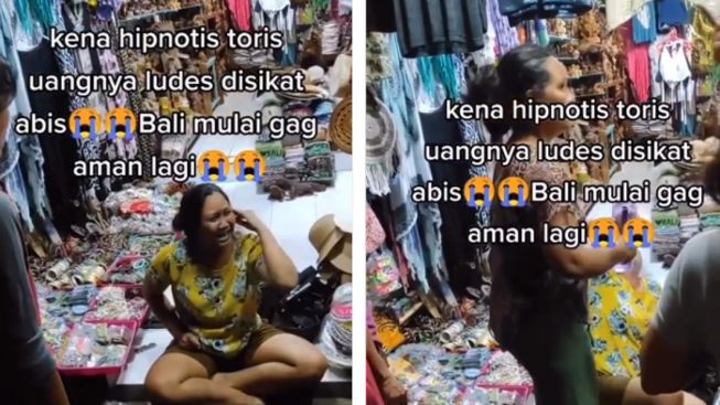 Geger! Pemilik Artshop di Bali Menangis usai Dihipnotis-Uang Jutaan Amblas, Pelaku Diduga WNA