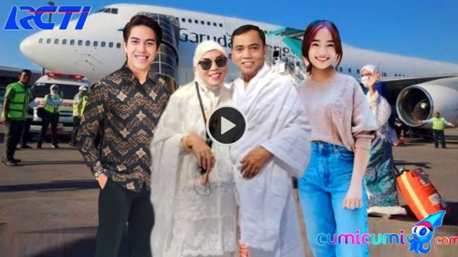 CEK FAKTA: Siang Ini El Rumi Antar Kedua Orang Tua Fuji Berangkat Umrah
