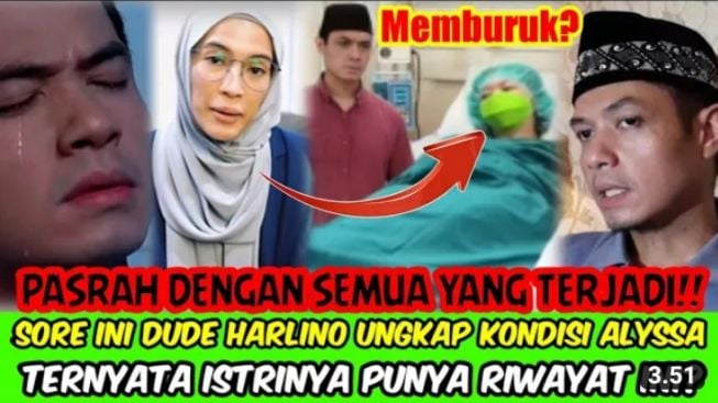 CEK FAKTA: Dude Harlino Ungkap Kondisi Alyssa Soebandono, Ternyata Istrinya Punya Riwayat Ini, Memburuk?